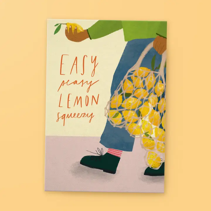 Postkarte »Lemon Squeezy«