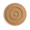 Born in Sweden Topfuntersetzer Kork rund 19,5 cm, Natur