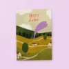 Franzizo Postkarte Happy Home