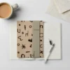 Kinshipped Dudeles Notizbuch A5 liniert, Nackt