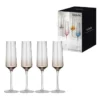 Ladelle Prism Noir Champagnergläser 4er-Pack
