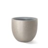 Luca Lifestyle | Pflanzgefäß Grigio Metallic New Egg Pot 45×38 | Champagne