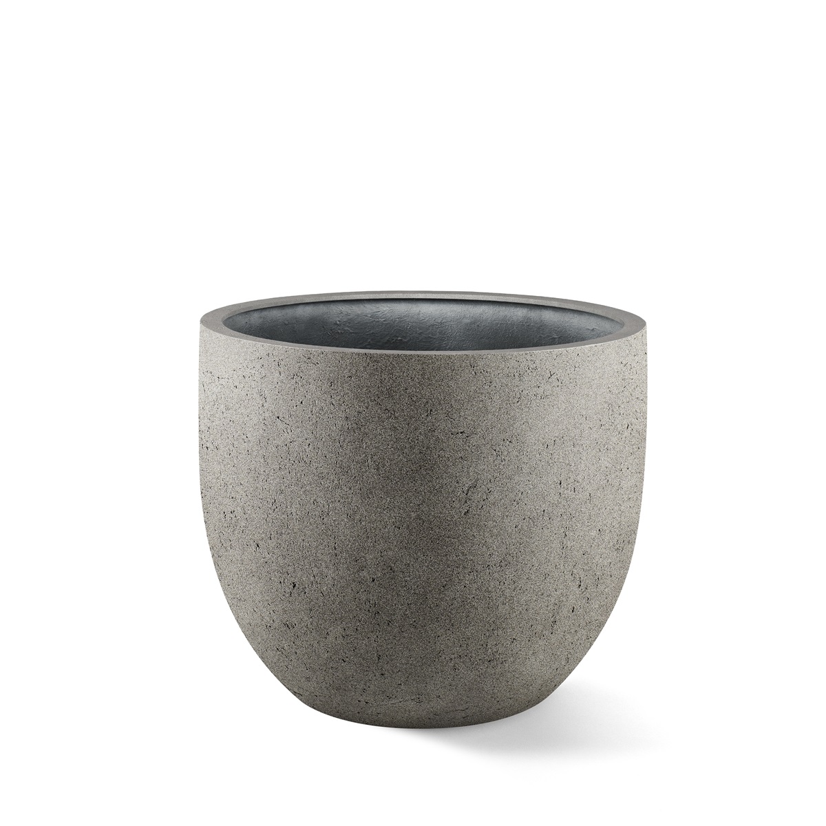 Luca Lifestyle | Pflanzgefäß Grigio New Egg Pot 55×46 | Naturbeton