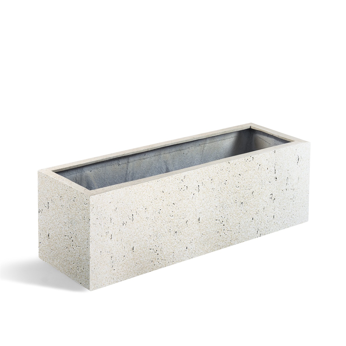 Luca Lifestyle | Pflanzkasten Grigio Small Box 100×30×30 | Antikweiß