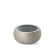 Luca Lifestyle | Pflanzkübel Grigio Metallic Low Balloon 40×18 | Champagne