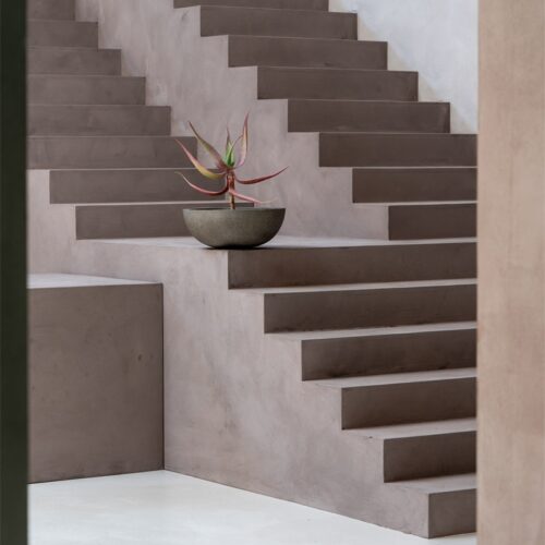 Luca Lifestyle | Pflanzschale Grigio Bowl 50×21 | Naturbeton