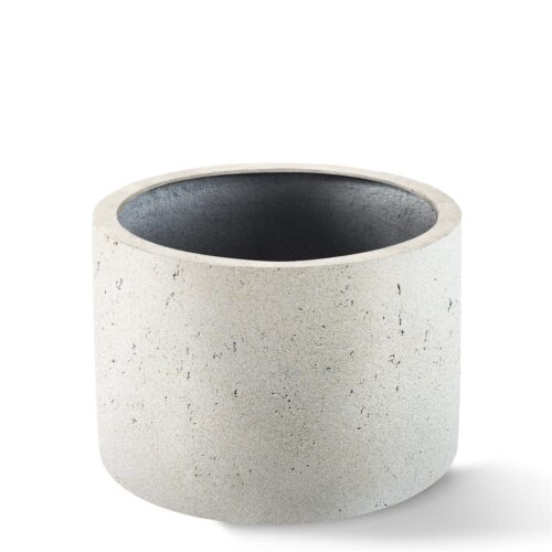 Luca Lifestyle | Pflanzzylinder Grigio Cylinder 60×41 | Antikweiß