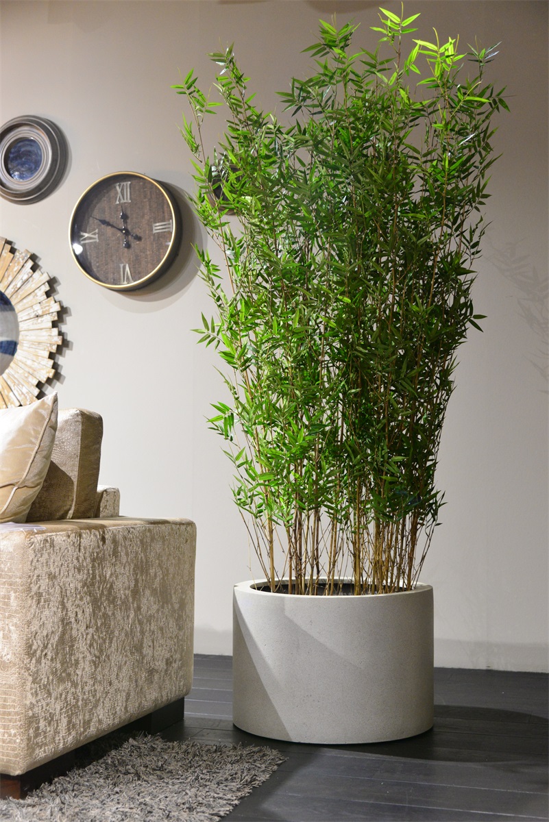 Luca Lifestyle | Pflanzzylinder Grigio Cylinder 60×41 | Antikweiß