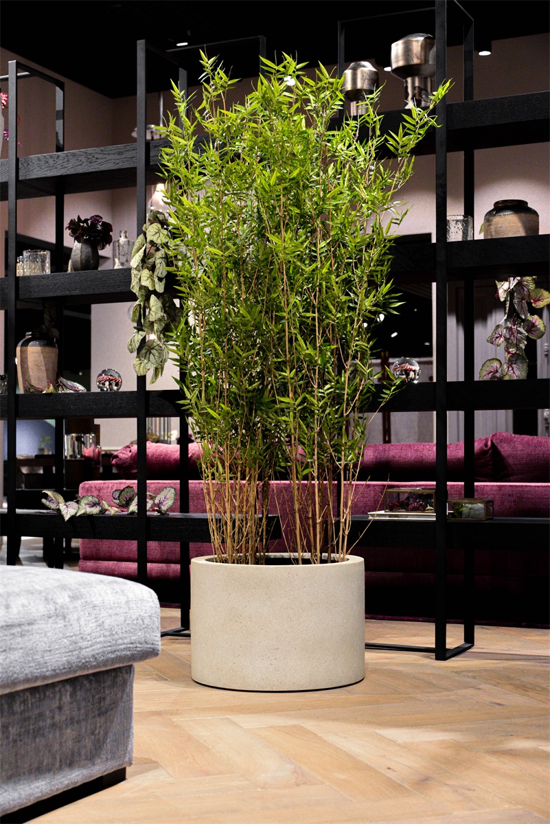 Luca Lifestyle | Pflanzzylinder Grigio Cylinder 60×41 | Antikweiß