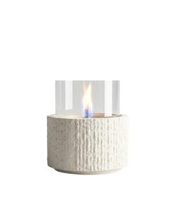 Tenderflame Glow Lotus 12 Tischfeuer, Weiß