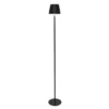 Wurm LED Stehlampe 1,2 m dimmbar IP44, Matt-Schwarz