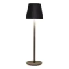Wurm LED Tischlampe 27 cm dimmbar, Mattschwarz