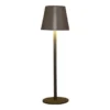 Wurm LED Tischlampe 36 cm dimmbar, Matt-Taupe