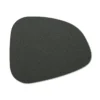 Zeller Present Platzset 2 Tone Kunstleder, Schwarz Dunkelgrün