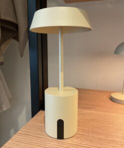 Akku Tischlampe LED Beige