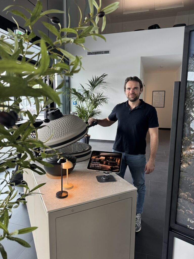 Kamado im Showroom Lüneburg