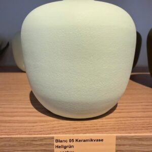 Blanc 05 Keramikvase | Hellgrün | O cactuu