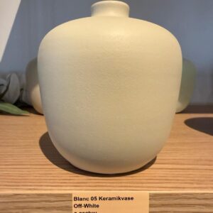 Blanc 05 Keramikvase | Off-white | O cactuu