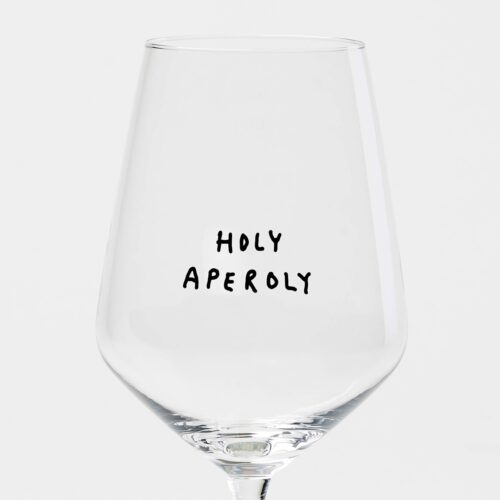 Glas „Holy Aperoly“ by Johanna Schwarzer × selekkt