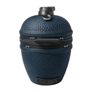 Farbmuster des Kamado-Grills in Tiefblau