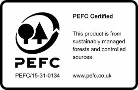 PEFC-zertifiziertes Holz