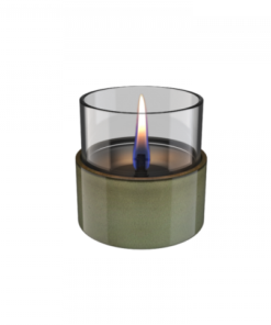 Tenderflame Aster 10 Tischfeuer, Reactive Glaze Green
