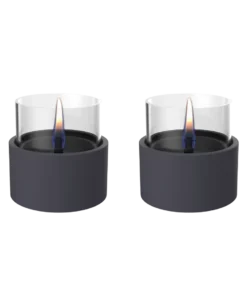 Tenderflame Breeze 10 Tischfeuer Duo Pack, Black