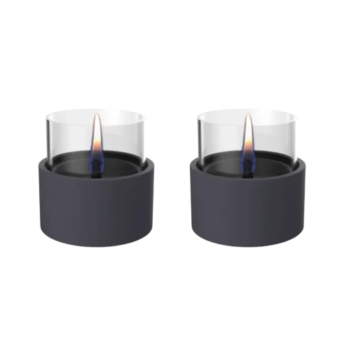 Tenderflame Breeze 10 Tischfeuer Duo Pack, Black