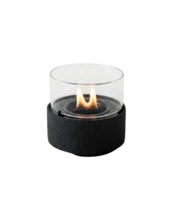 Tenderflame Café 14 Tischfeuer, Lava Black