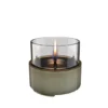Tenderflame Café 14 Tischfeuer, Reactive Glaze Green