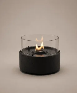 Tenderflame Café 18 Tischfeuer, Lava Black