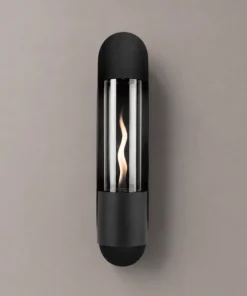 Tenderflame Cycloflame Wall Wandfeuer, Black