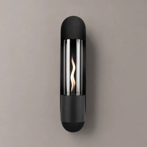 Tenderflame Cycloflame Wall Wandfeuer, Black