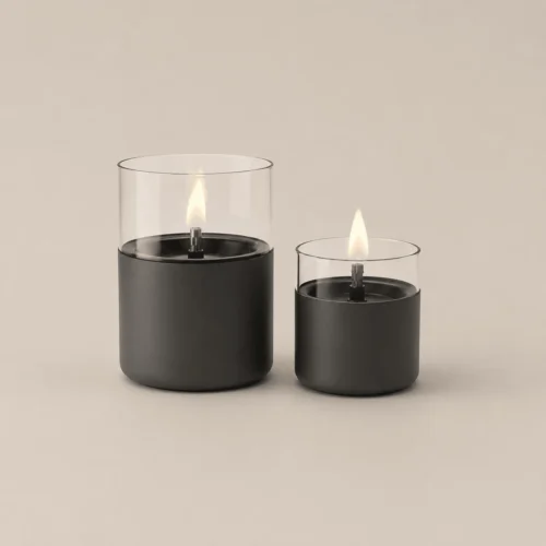 Tenderflame Lilly 8 und 10 Duo Pack, Gun Metal