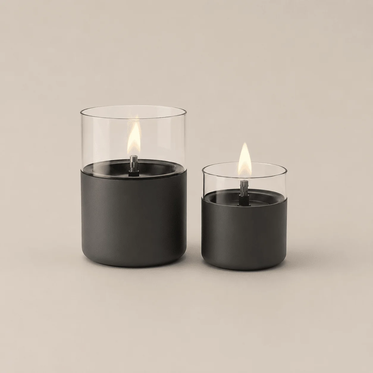 Tenderflame Lilly 8 und 10 Duo Pack, Gun Metal