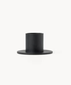 Kerzenhalter Metall Schwarz · Ø 2,2 cm MIAMIO