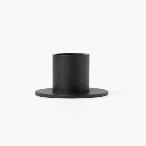 Kerzenhalter Metall Schwarz · Ø 2,2 cm MIAMIO