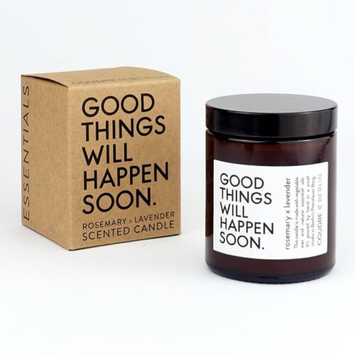 Coudre Berlin | Good Things Duftkerze | Rosmarin & Lavendel