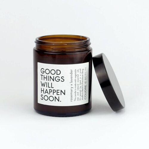 Coudre Berlin | Good Things Duftkerze | Rosmarin & Lavendel