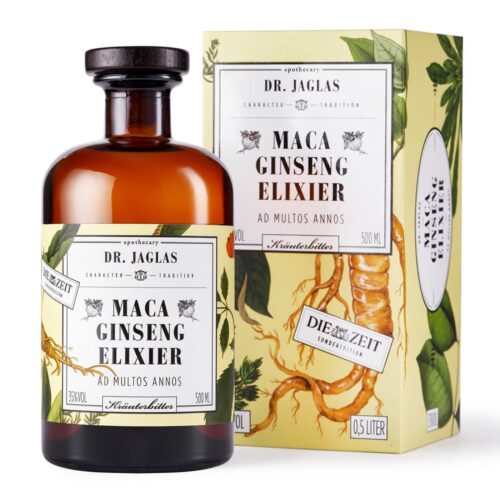 Dr. Jaglas | Maca Ginseng-Elixier | Kräuterbitter im Geschenkkarton