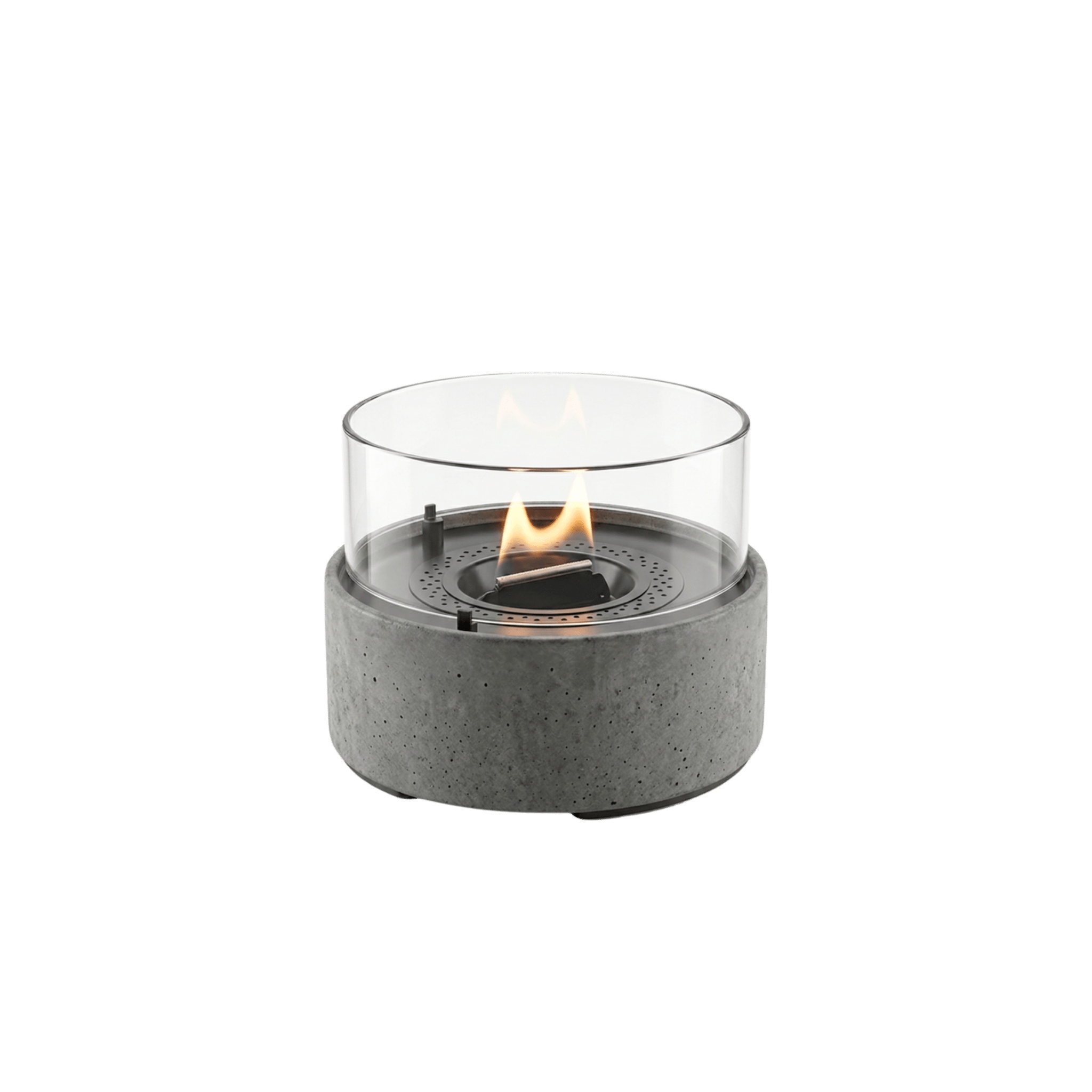 Tenderflame Café 18 Tischfeuer Lava Black