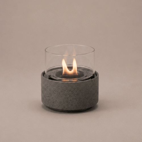 Tenderflame Café 14 Tischfeuer Lava Black
