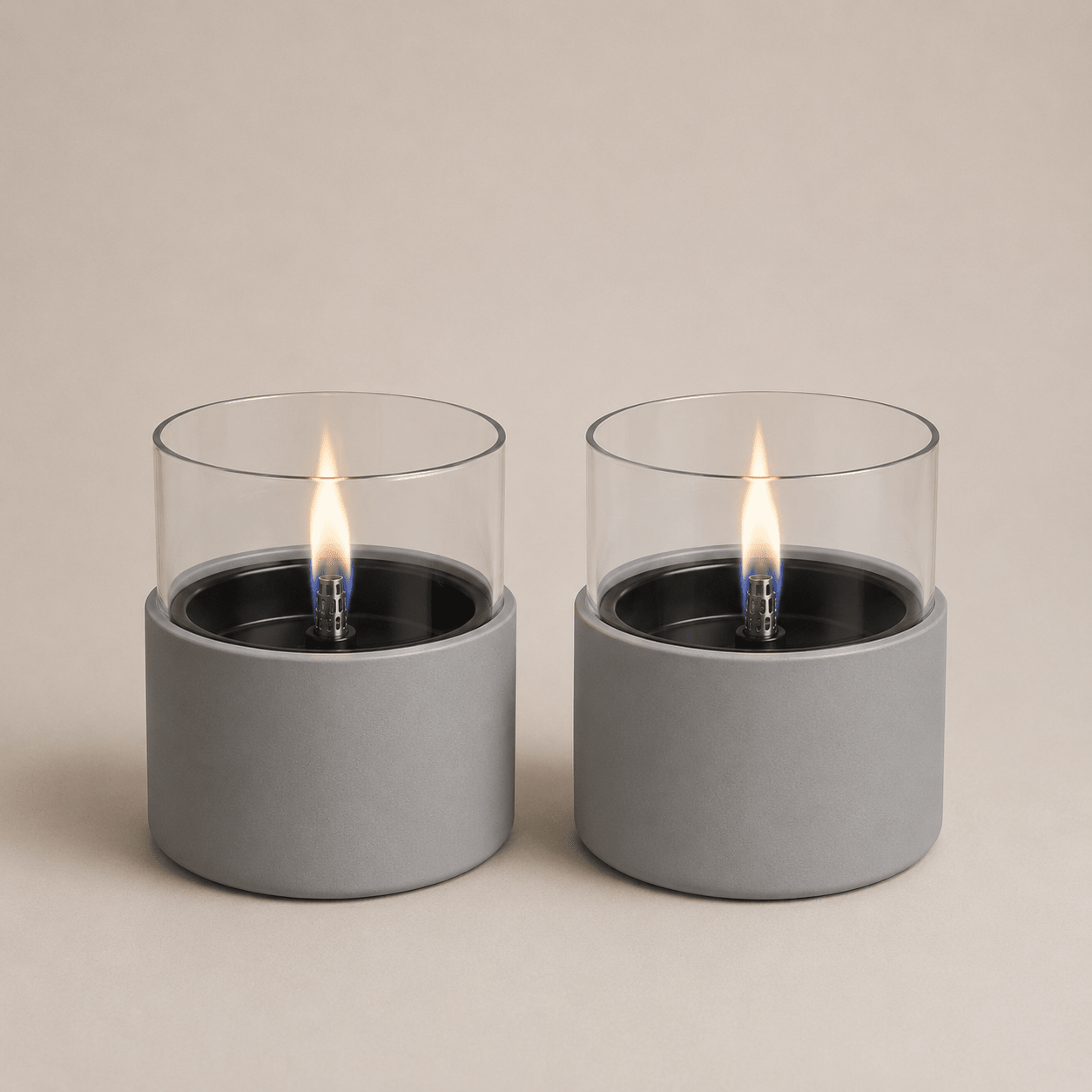 Tenderflame Breeze 10 Tischfeuer Duo Pack Black