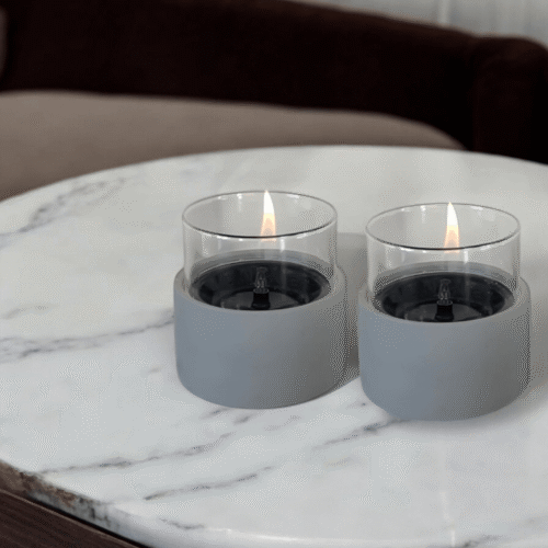 Tenderflame Breeze 10 Tischfeuer Duo Pack Black