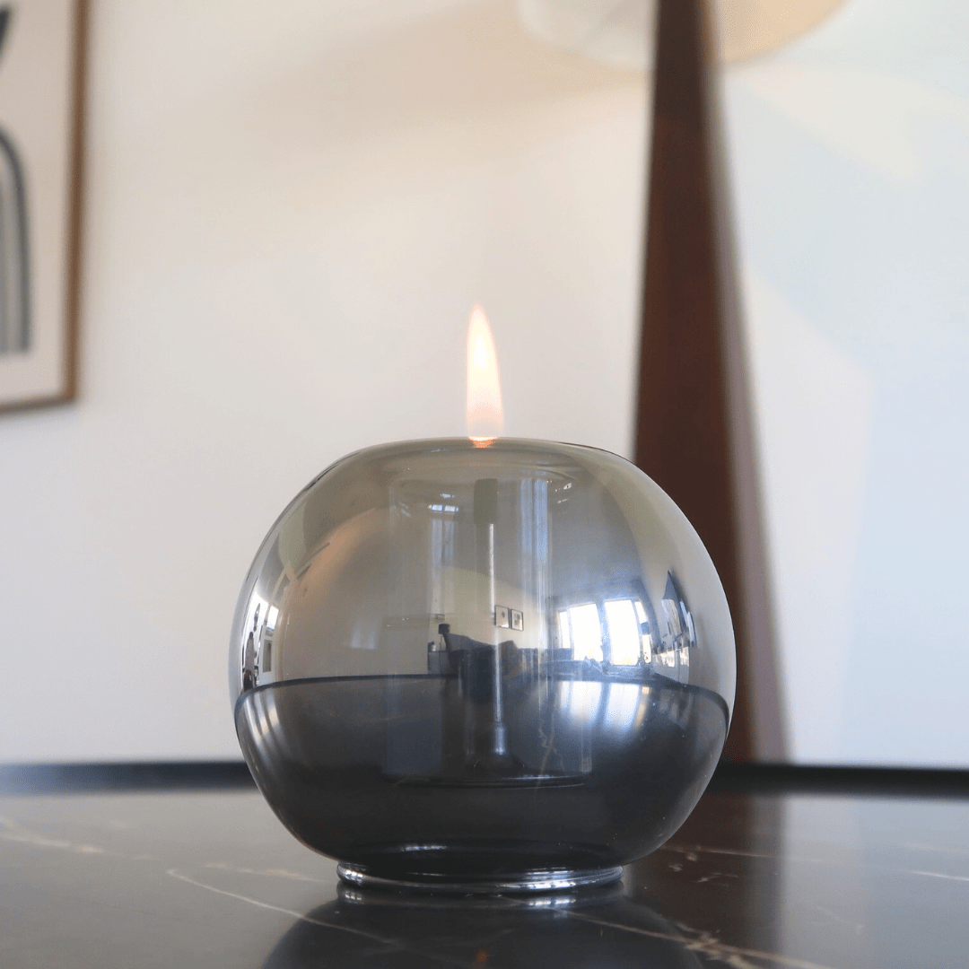 Tenderflame Globus 10 Tischfeuer Graphite