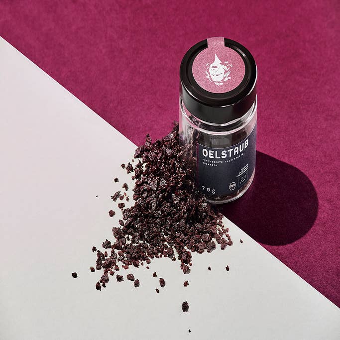 O.E.L. | Olivenflocken Kalamata 70 g | Bio-Oliven zum Würzen