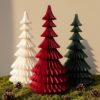 Papurism | Papier-Weihnachtsbaum Freya 60 cm | Offwhite
