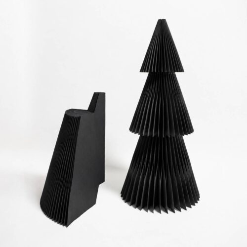 Papurism | XXL Papier-Weihnachtsbaum Tilda 200 cm | Tannengrün