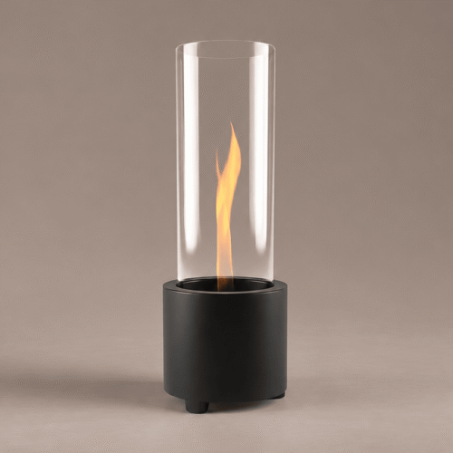 Tenderflame Cycloflame Table Tischfeuer in schwarzer Keramik